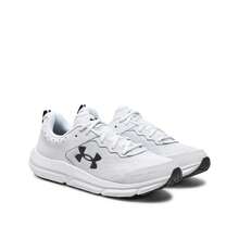 Under Armour أحذية رياضية كاجوال مريحة بتصميم كلاسيكي وألوان متباينة مع ربطة - أبيض - مشاهدة 2