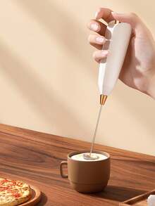 Milk Frother, Powerful Handheld Milk Frother, Mini Milk Foamer,Coffee Stirrer, Stainless Steel Drink Mixer For Coffee, Lattes, Cappuccino,Matcha,Hot Chocolate, Portable Foam Maker,Electric Wireless Blender Mini Coffee Maker