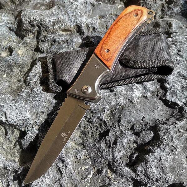 Pocket Folding Knife For Men 7Cr17 Steel Pocket Knives Folding Knives With Safety Liner Lock Tactical Camping Fishing Survival Knife