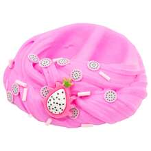 DIY Soft Fluffy Butter Slime Kit With Dinosaurs Charms - Super Stretchy Scented Slime Putty Prizes For Kids, Ideal Christmas Gift Sensory Toy Party Favor