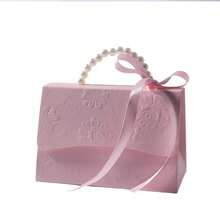 Wedding Supplies Candy Boxes Wholesale Premium Feeling Niche Candy Packaging Wedding Candy Bag Gift Box Unique Design