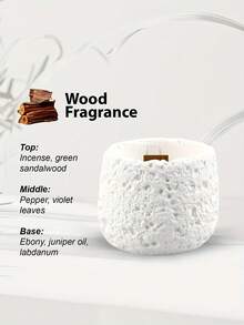 1pc, Exquisite Soybean Wax Candle, Moon Texture Appearance, Relaxing And Romantic Fragrance Candle, Aromatherapy Candle, Christmas Decorations Candle, Smokeless Candle, Soy Candles, Non-Paraffin, Luxury Handcrafted Aromatherapy Candles, And Long-Lasting Aroma, Odor Elimination, Gifting, Best For Men And Women For Birthday/ Christmas, Dinner Lighting, Prop/Assist In Marriage Proposals, And Relaxation, Bestfriend Gifts, Gift For Woman