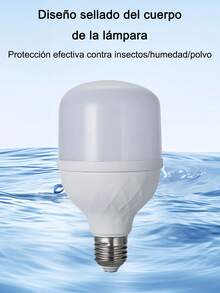 10 Piezas Foco Led de 5W, 10W,  15W,  20W,  30W,  40W, 50W,  60W, Iluminación del Hogar, Mejora de Iluminación, Iluminación para Interiores, Alumbra Interiores y Exteriores - 10 piezas - Ver 8