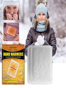 10 Pack (20 Pieces) Warm Body Patches For Autumn And Winter, Warming Body And Feet, Cold Prevention And Warmth Retention, Portable Warm Patches With Long-Lasting Heat, Easy To Stick, Suitable For Outdoor Work, Sports, Travel, And More. They Can Also Be Used At Work, School, Or During Trips To Keep The Body Warm And Improve Comfort.