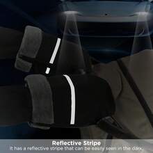 Baby Stroller Warm Gloves, Outdoor Stroller Anti-Freeze Anti-Cold Anti-Wind Cover, Winter Umbrella Stroller Waterproof Warm Handguards