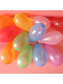 1000pcs/500pcs Water Balloon Refill Pack, Summer Outdoor Water Fun Toys For Water Balloon Party Games, Water Fight, Water Balloon Festival, Also Suitable For Booth Shooting Games, Dart Games Balloons Water,Triggle Game,Water Balloon Toy,Pool Inflatable Boat Kids,Party Pack Toys,Lawn Spike Shoes