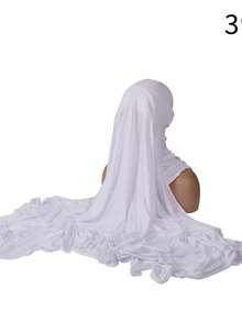 2pcs Women Breathable High Elasticity Modal Neckerchief &Turban Set - A - View 8