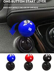 Car Engine Start Button Cover Rocker - Ignition Switch Protector With Non-Slip Grip - Universal Push-To-Start Accessory For Most Vehicles - Prevents Accidental Engine Shutdown - Universal Car Compatible - Durable Car Interior Upgrade - Multicolor - View 10