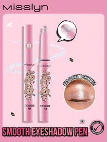 MISSLYN Smooth Eye Shadow Pencil, Eye Shadow Pencil, Eye Shadow Pencil, Highlighter Eye Shadow Pencil, Colored Eye Shadow Pencil, Shimmery Eye Shadow Stick, Waterproof Highlighter Eye Shadow Pencil, Colorful Eye Makeup, Long-Lasting Smudge-Proof Eye Shadow Pencil, Shimmery Eye Makeup, Creamy Eye Shadow Pencil, Brand Cosmetics - #3 Color Shimmer - 查看 1