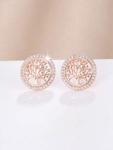 1 对时尚、精致、优雅的女士耳环，适合日常佩戴和派对，是馈赠佳品 - 耳環 - 查看 8