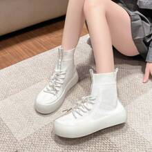 Women Casual Athletic Shoes - 白色 - 查看 1