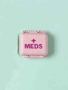 6格便携迷你药盒,粉色小药盒(带“药品”字样),6天周用药整理盒,字母旅行药盒,6格紧凑型药盒,每日维生素药盒,钱包式小药盒,字母ID吊坠收纳盒,耳环戒指首饰盒,学校、宿舍、居家、旅行必备,返校季、教师节礼物。旅行药盒,药品整理盒,户外旅行必备,急救包 - 彩色 - 查看 12