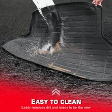 1PC Black TPE Cargo Trunk Liner For 2023-2025 Mitsubishi Outlander PHEV, Custom Fit All Weather Summer Protection Heavy Duty Rear Trunk Tray Mat Holiday Auto Upgrade For Men Women - màu đen - Xem 5