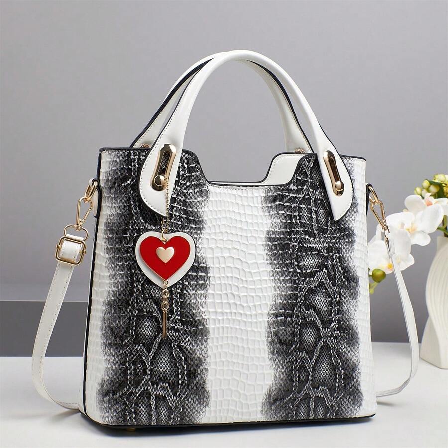 Women Shoulder Bags - 酒紅色 - 查看 1