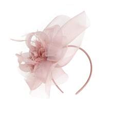 1 chiếc mũ cài tóc nữ kiểu Kentucky Derby, mũ dự tiệc trà, mũ lưới đính lông vũ, phụ kiện đội đầu cho đám cưới, tiệc cocktail, mùa hè, đi biển. - Nhiều màu - Xem 14