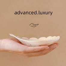 一套优质人造丝蕾丝文胸，一件透明肩带文胸，一件隐形塑形文胸 - 彩色 - 查看 5