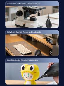 Llano Professional-Grade High-Power Air Blower All-In-One Camera Cleaning System For Camera & Electronics Cleaning - Black - View 10