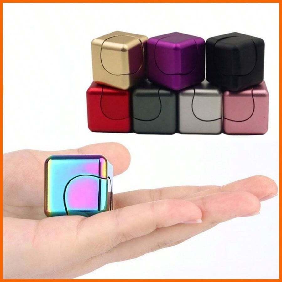 Fashionable And Multifunctional Detachable Finger - Spinning Cube: Great Entertainment For American Teens And Adults In Leisure Time - 黑色 - 查看 1