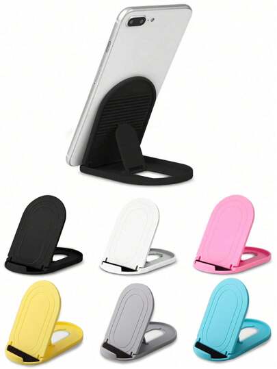 1 pieza Soporte de escritorio plegable y minimalista compatible con teléfonos , Android, como regalo de cumpleaños, para familia y amigos - Soporte para teléfono, Accesorios para teléfono