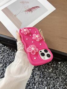 畅销手机壳，兼容三星 Galaxy S25、S24、S24 Plus/S24+、S24 Ultra、S24 FE、S20、S21、S22、S23，可爱设计；兼容 11/11 Pro Max/12 Pro/12 Pro Max/13/13 Pro Max/14/14 Pro/14 Pro/15 Pro Max/16 Pro Max、 16E，硅胶材质，防水防震防摔防刮。 - 玫紅色 - 查看 4