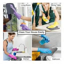 Paño de limpieza reutilizable y lavable de microfibra súper suave, adecuado para trapear, limpiar pisos y ventanas, de estilo moderno, de tela no tejida, altamente absorbente y de secado rápido