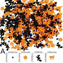 15g/30g Konfeti Penyihir Selamat Halloween untuk Dekorasi Meja, Untuk Pesta Halloween, Dekorasi Meja DIY, Konfeti - MultiWarna - View 7