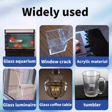 80g Universal Glass Polishing Powder, White Clay Matrix Scratch Repair Compound, For Car Windows And Mirrors, Polishing Abrasive Material, Quickly Restores Glass Clarity