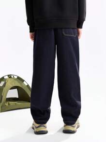 Annil Children's Clothing For Boys, Adults, Teenagers, Full-Waisted Single Pants, Anti-Fading Tapered Jeans For Autumn