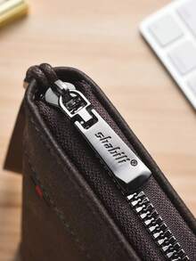 Men's Wallet, Fashionable Large Capacity Multi-Card Slot Casual Phone Pouch Coin Purse - Multicolor - View 8