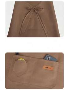 1pc Customized Cooking Apron, Can Print Text And Personalized Photos, Suitable For Dad/Father/Men/Women, Customizable With Name And Logo, Chef Cooking Kitchen Apron, Personalized Kitchen Apron, Customizable Logo, Washing Gloves, Photo And Name