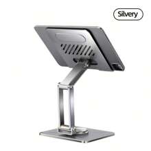 全新平板电脑支架 - 支持 iPad 的金色桌面旋转支架、多功能可调节折叠手机支架、通用 - 多色 - 查看 13