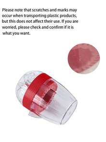 1 Set Of Manual Lemon Juicer, Kitchen Tools, ABS Plastic Orange And Grapefruit Juicer, Split Type+Ultra-Fine Filter+Transparent Scale Cup Design, Convenient Juice Cup, Suitable For Kitchen, Restaurant, Outdoor, School, Very Convenient Juicer, Back To School Season - Multicolor - View 12