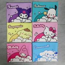 Sanrio 1 szt. Torba na dokumenty Sanrio Kuromi A5, Cross-Border, woreczek z suwakiem Pompompurin
