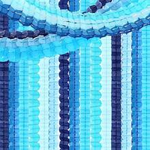 BabyRoyal NavyBlue PartyDecorations Streamers Garland 12pcs Boy Birthday Frozen Ocean Shower 4Leaf Paper Clover Streamer Bachelorette Bridal Wedding Engagement Banners Decor Ouruola-0162 - 藍色 - 查看 7