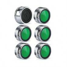 4 Stücke wassersparende Wasserhahn Brausen - austauschbares Gewinde, Anti-Verkalkung, Küchen- und Badezimmer Wasserhahn Filter Aufsatz mit einfacher Installation - Dauerhafte Konstruktion aus anderen Materialien