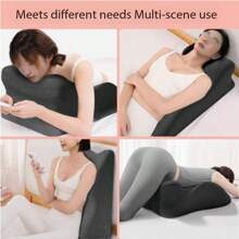 The "Couple Fertility Tool!" 3D Ergonomic Positioning Pillow, Dual-Use For Office/Bedroom, Supports Waist And Abdomen To Help With Good Pregnancy, High Elasticity Memory Foam, Can Sit For A Long Time Without Sweating!
