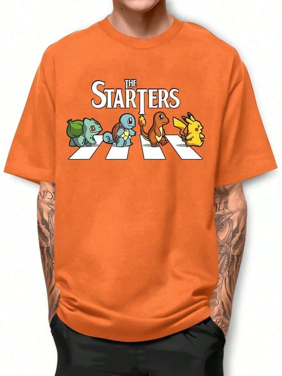 The Starters Basic Men's T-Shirt 100% Cotton Shirt New Release