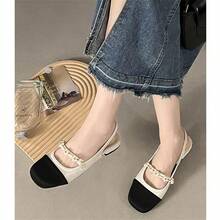Women Flat Sandals - Màu be - Xem 3
