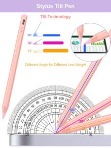 Este lápiz óptico es compatible con iPad. Es un lápiz óptico y también un accesorio para iPad, compatible con los modelos iPad de 10.ª/11.ª generación de 2022 (chip A16)/Air4/5/6 de 10.9 pulgadas, compatible con los modelos iPad 7/8/9 de 10.2 pulgadas y los modelos iPad Pro 11 de 11 pulgadas/12.9 pulgadas de 2018 a 2022. - Rosa - Ver 10