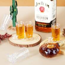 Cowboy Boot Shot Glasses,15 Pcs 1 Oz Mini Plastic Boot Shot Glass, Reusable Plastic Boot Cups For Cowboy Cowgirl Western Theme Party Supplies Bachelorette Birthday Party FavorsClear,Western Party Supplies,Cowboy Party Supplies,Party Supplies,Vasos Plásticos,Graduation Party Supplies - 15 包-Cear - 查看 3
