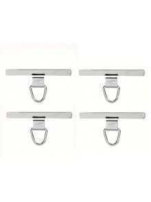 1pc Metal Connector Clip Fixed Washer Ultra-Thin Phone Case Hook Stainless Steel Phone Lanyard Washer, Gift For Mother, Family, Friends, Birthday, Festival Phone Charm, Phone Strap - Multicolor - View 20
