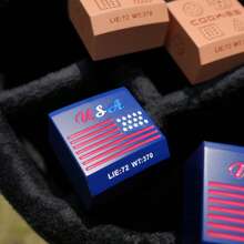 Forged Stainless Steel Golf Putter Right-Handed - Precision Insert Putter, Headcover,Rubber Grip,86.36 Cm, 370G - Blue - View 3