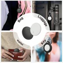 Mini Wireless Smart Itag GPS Tracker - Anti-Loss Locator Compatible With Apple Devices With Find My APP, Long Battery Life, Item Locator Finder For Pet, Car, Wallets, Bag, Key, Luggage With Real-Time Tracking, Anti-Lost Reminder, MFI Rated, Only For IOS