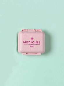 6格便携迷你药盒,粉色小药盒(带“药品”字样),6天周用药整理盒,字母旅行药盒,6格紧凑型药盒,每日维生素药盒,钱包式小药盒,字母ID吊坠收纳盒,耳环戒指首饰盒,学校、宿舍、居家、旅行必备,返校季、教师节礼物。旅行药盒,药品整理盒,户外旅行必备,急救包 - 彩色 - 查看 13