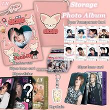 5件套 /K-POP/SKZ/STAY 套装，包含1个卡套、1个钥匙扣、8张透明卡片、55张卡片（60张卡片+30张贴纸），可爱卡通卡套可用于收藏，钥匙扣可用于背包装饰，透明卡片可用于剪贴簿、周边商品及演唱会周边。 - 彩色 - 查看 12