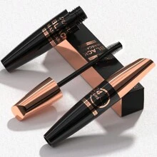 Waterproof Fiber Lash Mascara For Thick, Curly Eyelashes Long-Lasting Black Formula Ideal Valentine's Gift For Women Makeup Essential Voluminous Lashes Longlasting Formula