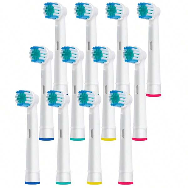 Set di 16 pezzi Testine di ricambio per spazzolino elettrico compatibili con Oral Pro1000/1500/100/500/Vitality/Genius X/7000/7500/8000/9600 ecc.