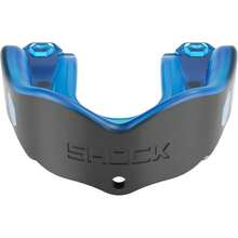 Protector bucal Deportivo, Hockey, Lacrosse, béisbol, Lucha última intervensión, Gel máximo, protección Resistente y Ajuste Personalizado, Protector bucal de fútbol con Correa, - Granate - Ver 10