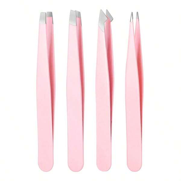 High Precision Eyebrow Tweezers, Miniature Tweezers, Eyebrow Tweezers, False Eyelashes & Tweezer Hair Removal Tool Set, Tight Grip, Easily Remove Facial Hair, Affordable & Practical, Valentine's Day Gift