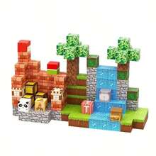 150pcs Magnetic Building Blocks Toy Set, Creative Construction Toys, Suitable For Children's Gift, Christmas Gift, Halloween Gift, Classroom Gift, Easter Gift And Learning Supplies - Multicolor - View 7